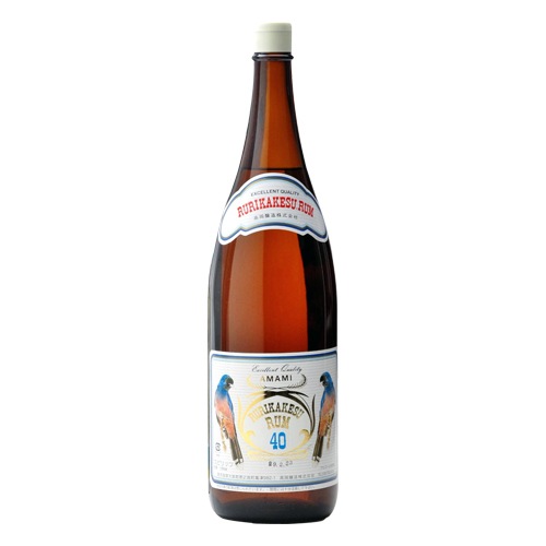 高岡醸造 るりかけす ラム酒 40度：1800ml [16460]終売(98-0) 激安酒