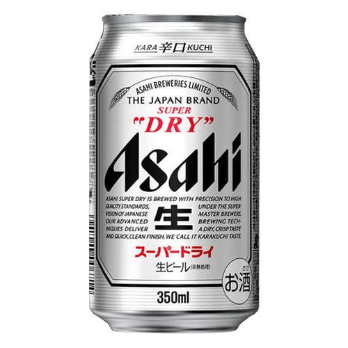 アサヒ スーパードライ(缶)：350ml×24本 [Z0008-24](L)(18-0) 激安酒