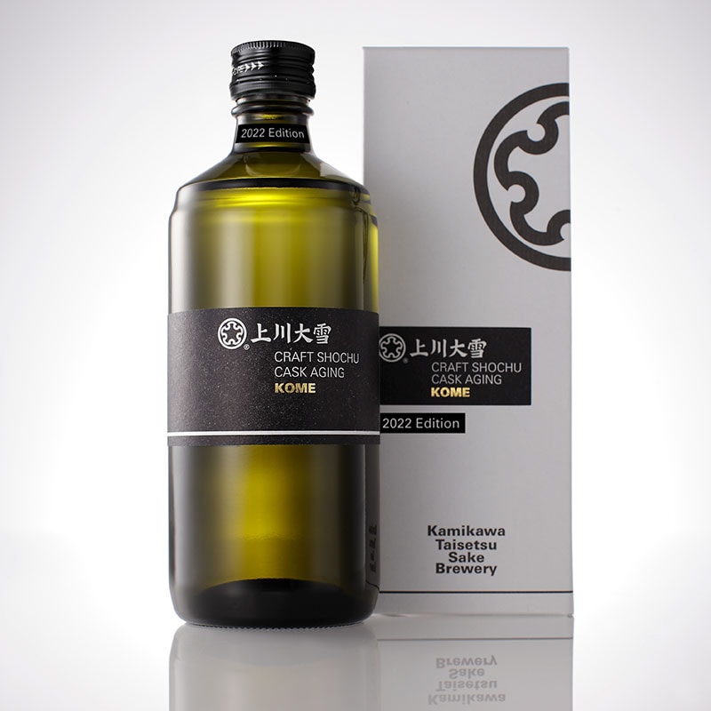 「上川大雪」米焼酎 十勝ブランデー樽 熟成（35度）500ml-【北海道の日本酒】上川大雪酒造オンラインショップ