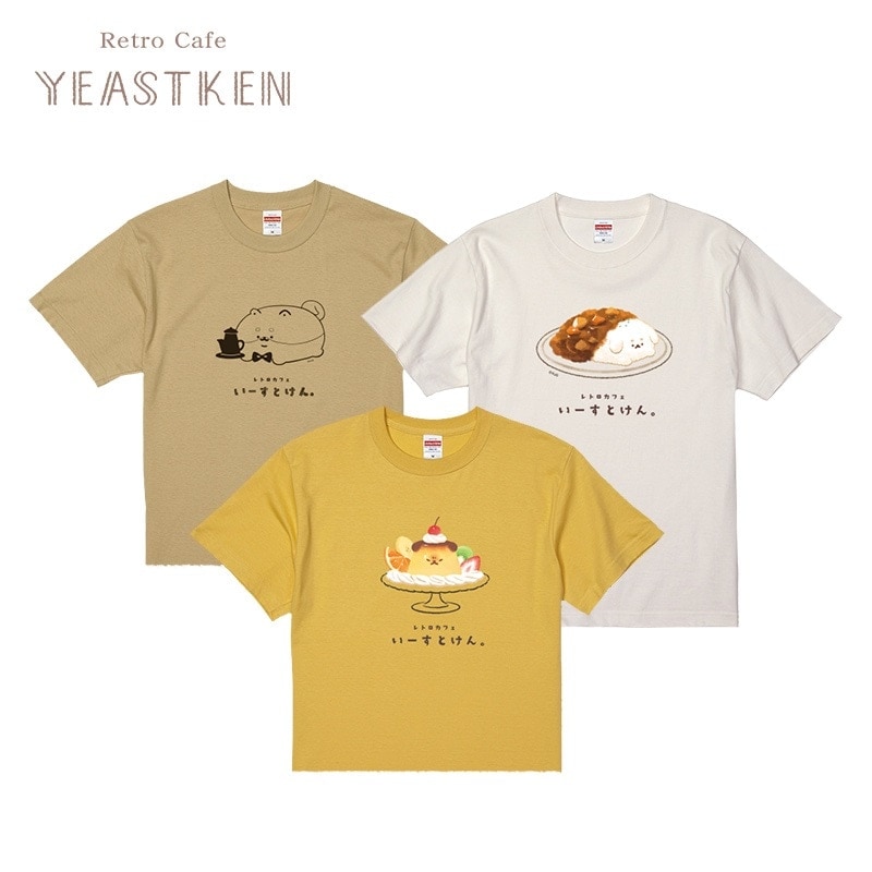 TシャツM・L/喫茶いーすとけん。