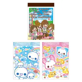 メモ帳 ミニメモレター カミオジャパン 平成 当時物 メモ帳 女の子 平成レトロ カミオジャパン 平成ギャル ミニメモ