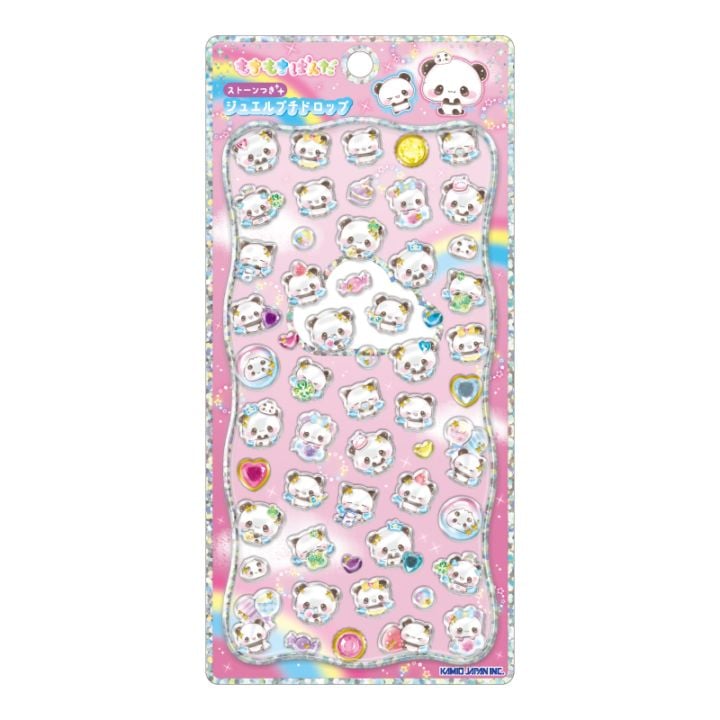 ジュエルプチドロップステッカー/もちもちぱんだ