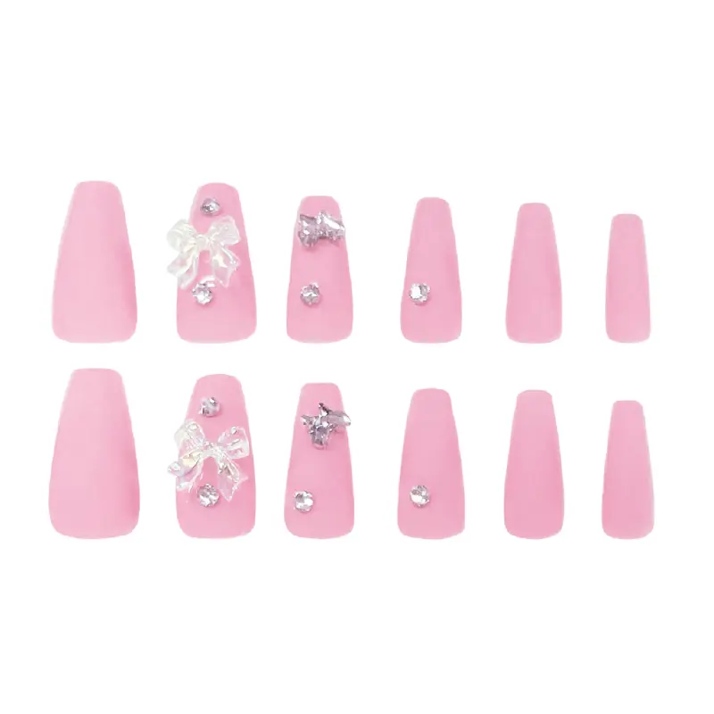 ネイルチップ/PINK RIBBON