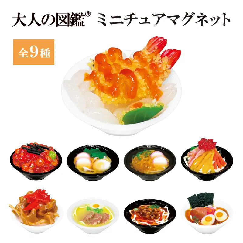 ブラインド】ミニチュアマグネット/大人の図鑑 | 商品カテゴリーから