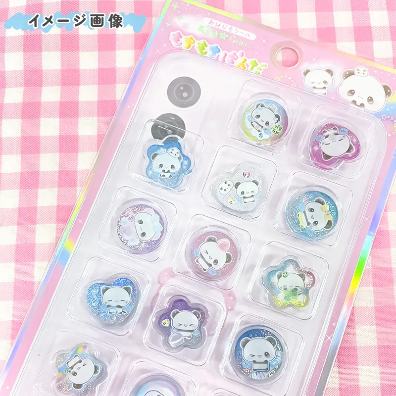 キラコロおはじきシールフレーク/もちもちぱんだ | シール・スタンプ