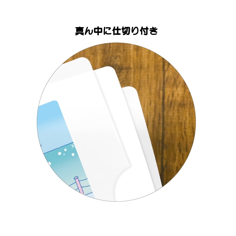 センチメンタル・モードA4仕切り付ファイル | 文具小物,クリア