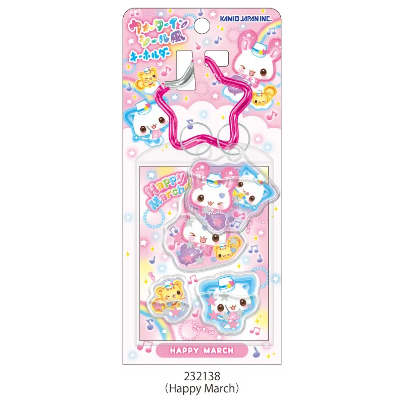 ウォーターインシール風キーホルダー/平成ファンシー | 商品カテゴリー