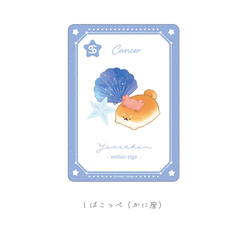 タロット風クリアカード【ランダム】/12星座いーすとけん