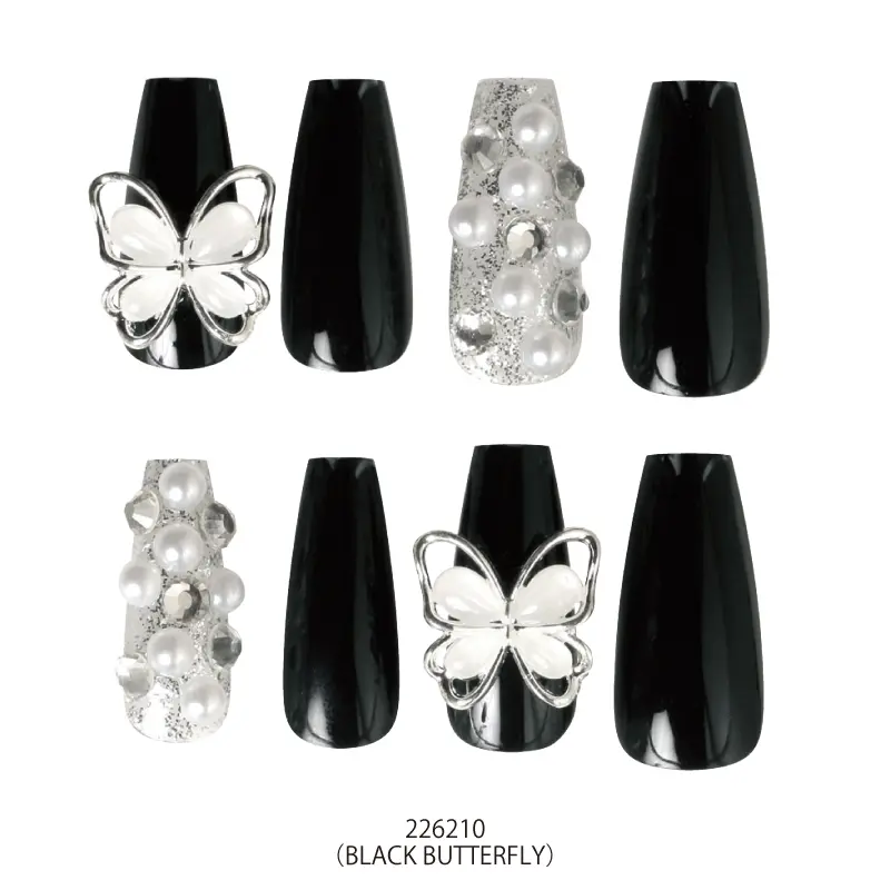 ネイルチップ/BLACK BUTTERFLY | 商品カテゴリーから探す,ビューティー