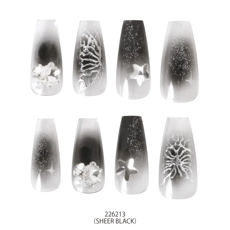 ネイルチップ/SHEER BLACK | 商品カテゴリーから探す,ビューティー