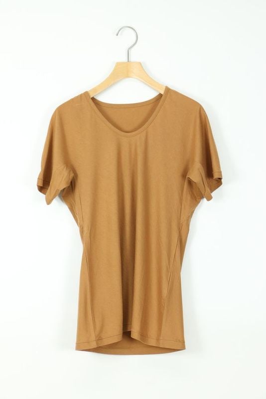カットソー(半袖+袖なし) KAMISHIMA CHINAMI カミシマチナミ KAMISHIMA CHINAMI カットソー Tシャツ ハーフボタン