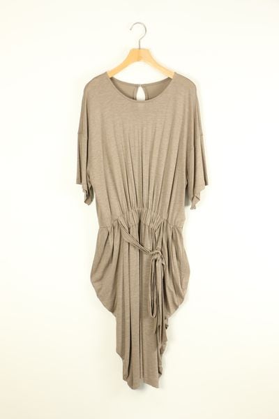 ☆美品【KAMISHIMA CHINAMI YELLOW】波模様柄長袖ワンピース ☆美品【KAMISHIMA CHINAMI YELLOW】波模様柄長袖ワンピース KAMISHIMA