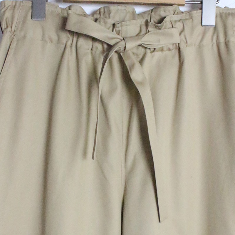 コットンギャザーワイドパンツ | すべての商品|KAMISHIMA