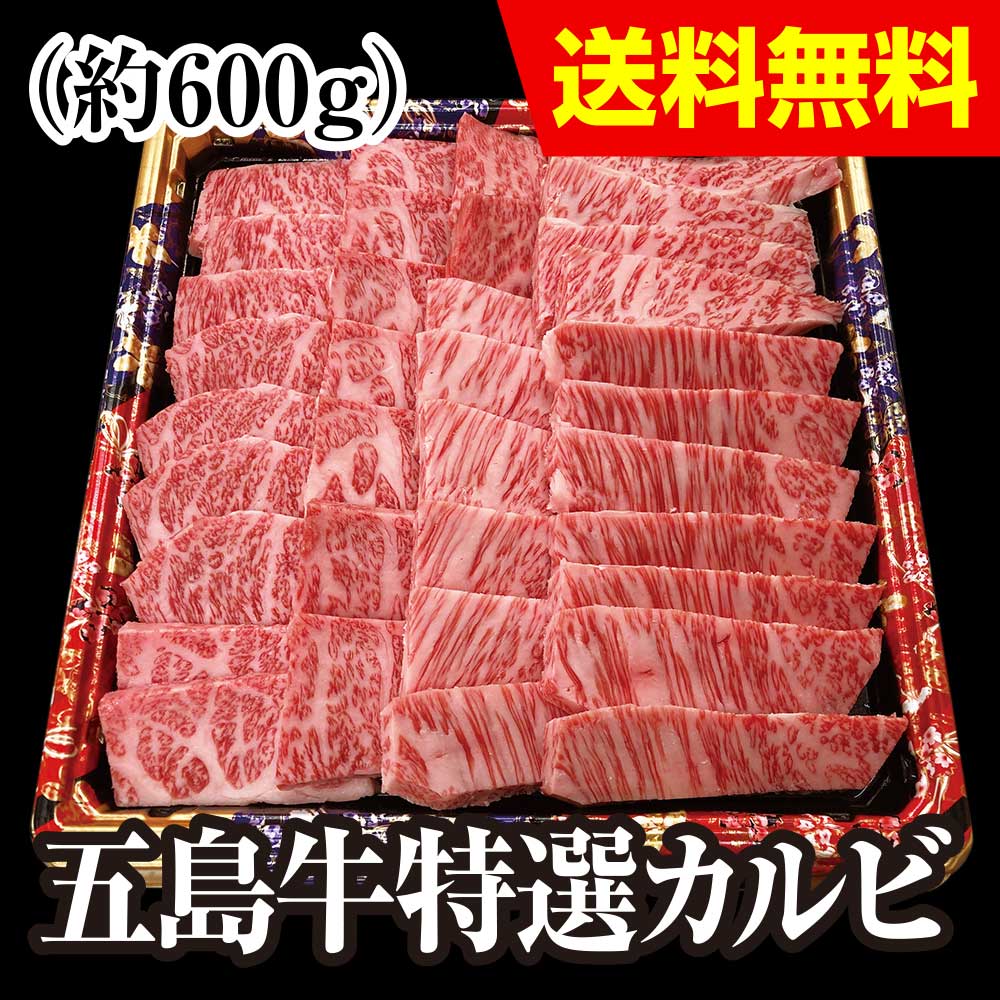 五島牛特選カルビ（約600g） | 五島牛 | カミティ ONLINE SHOP