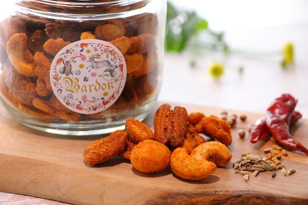 大人の本格おつまみ「スパイシーナッツ」 | オーガニックナッツ | Bardon