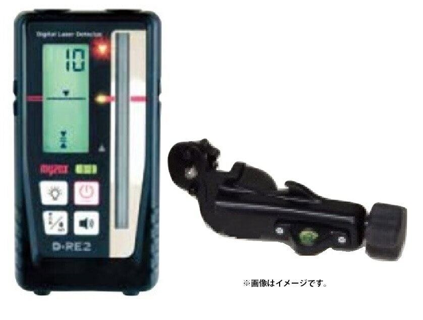 人気ブランド 海外通販 - 国内入手困難 マイゾックス レーザーレベル用デジタル0セット受光器+クランプ メンテナンス