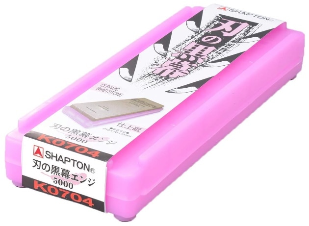 プロ仕様 シャプトン SHAPTN 刃の黒幕 セラミック砥石 K0704 エンジ