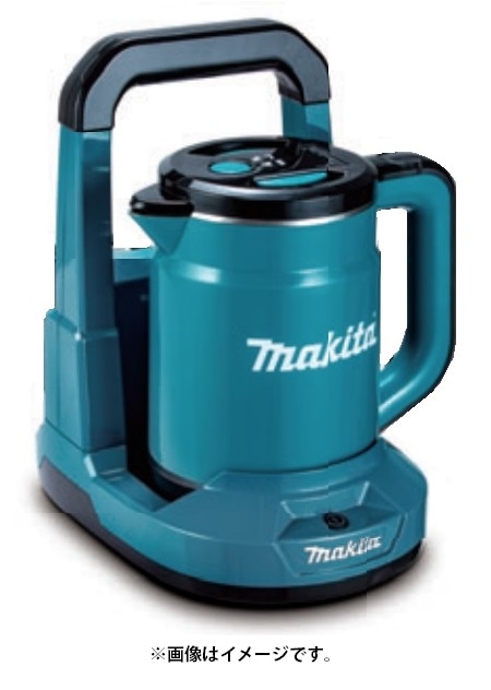 マキタ) 充電式ケトル KT360DZ 青 本体のみ 容量0.8L サイズ