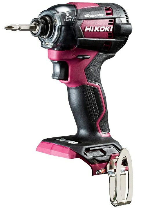 HiKOKI コードレスインパクトドライバ WH18DC(NNR) フレアレッド