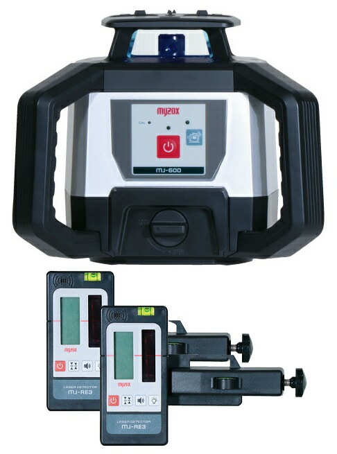 マイゾックス 自動整準レーザーレベル 受光器セット MJ-600 受光器(MJ