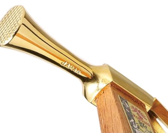 ハヤシ 王将xBolaco 拳 純金鍍金仮枠ハンマー 止付小 全長450mm 頭長