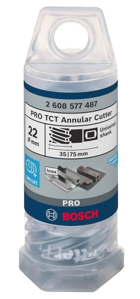 (�ܥå���) 2608577487 �����ܡ�������Ķ�ť��å��� ��¦�22mmxͭ��Ĺ35mm BOSCH ������