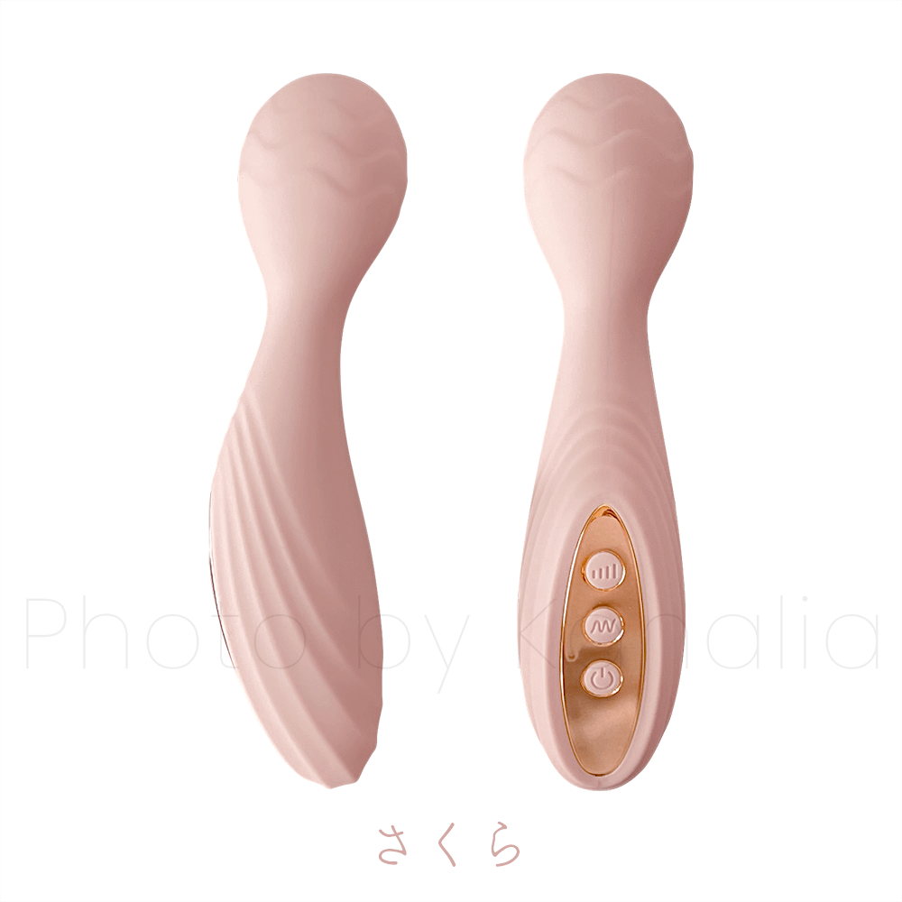 上品な和カラーがおしゃれなコンパクトマッサージャー 全5色