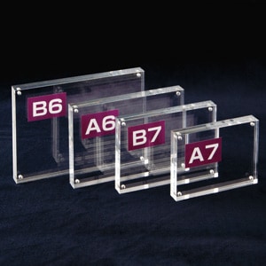 アクリルマグフレーム(A7/B7/A6/B6)│20mmのアクリルが高級感を
