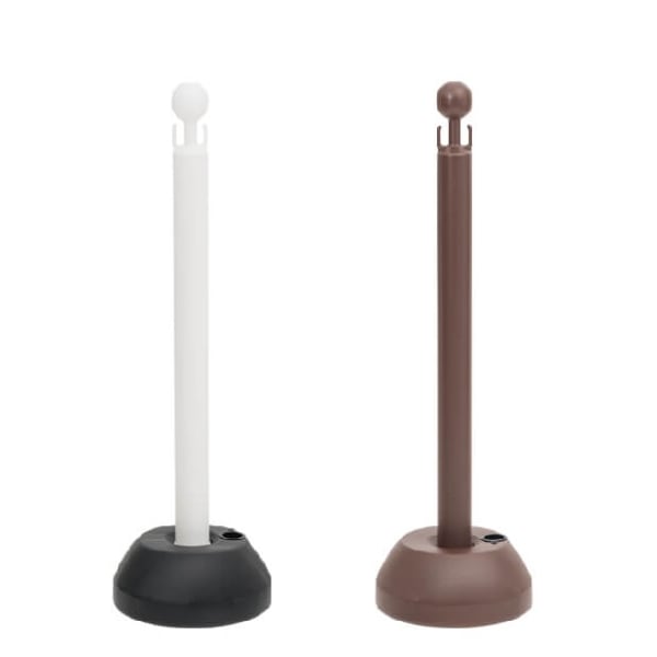 チェーンポール(注水式) (各色)│屋外で使える注水式ガイドポール