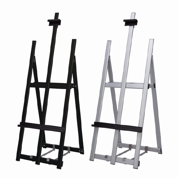 （まとめ）アスト アルミイーゼル ブラック1台〔×3セット〕(代引不可)