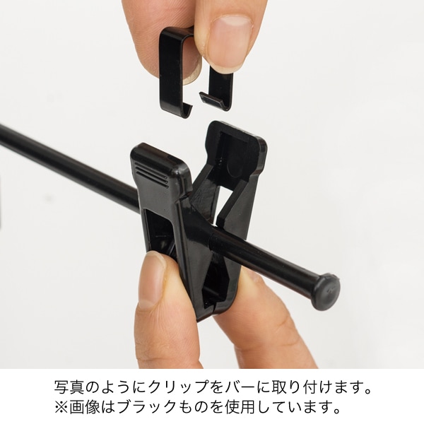 フロアースタンド用共通透明クリップ(各色)｜販促・POP,フロアスタンド