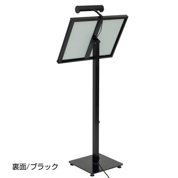 5734）メニュースタンド LED照明付き 店頭ディスプレイ 【公式通販】