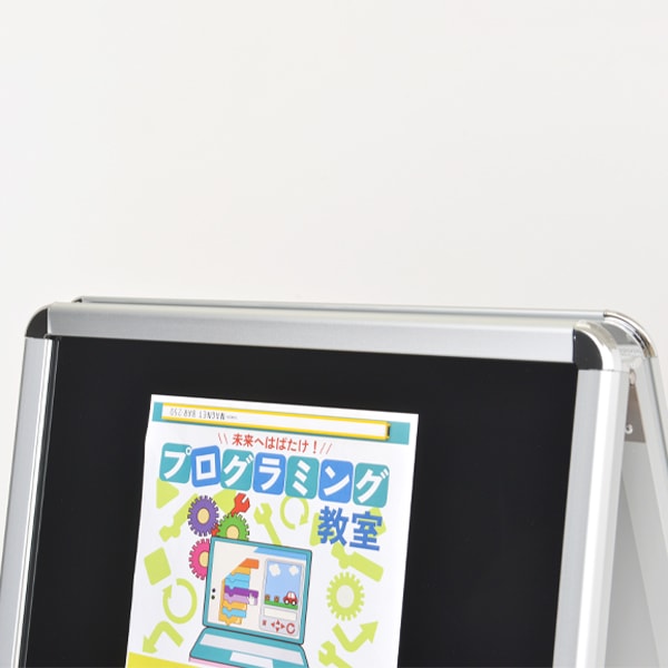 マルチグリップA A1両面 シルバー│マーカー・マグネットとマルチなA型