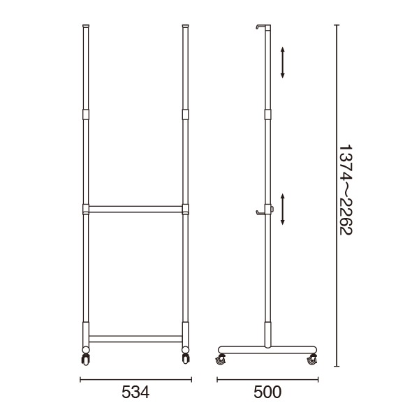 廃盤】パネルスタンド BigUs (TPS-17)│大型パネルに対応したパネル用