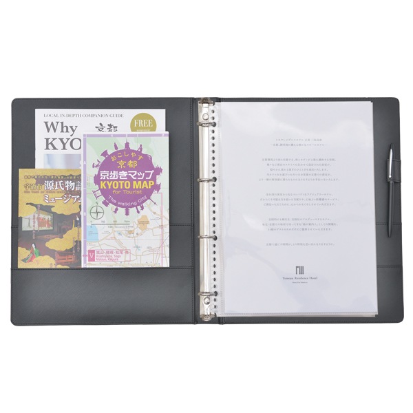 ホテルデータブック2021 インフォメーションブック HG01(各色)│宿泊施設のご利用案内などに