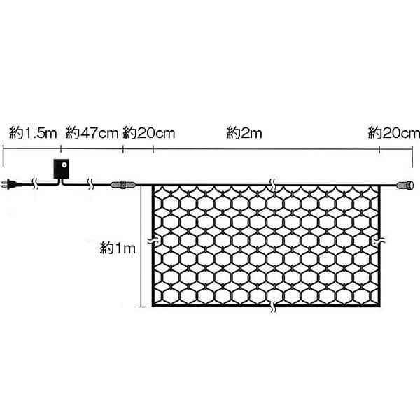 �ں߸˸¡ۿ�LED�ͥåȥ饤�� ��åɨ�176����LED�������˻��Ѥ����ͥåȥ饤�ȡ�