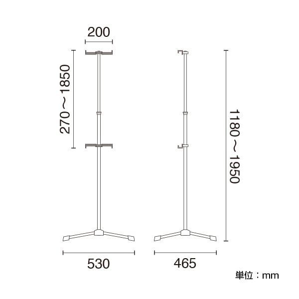 パネルスタンド PS-99(軽量パネル用)│搬入・設営が簡単なパネル