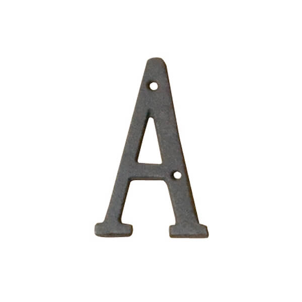アイアンアルファベット(A～Z)10文字セット｜アンティーク調のアイアン