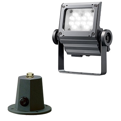 ECF4050W/NSAN8/DG + FA1 || <中型看板用LED投光器台座セット>岩崎電気