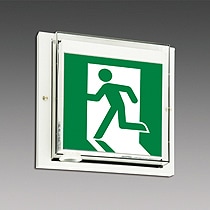 WSH2911B1EL＋S1-2081L || 三菱ミライエ 「誘導灯本体＋表示板(1枚