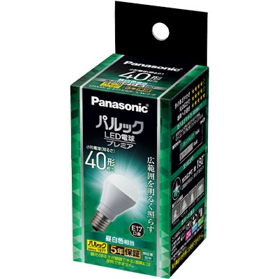 LDA4N-G-E17/K40E/S/W/2/F || LED電球 Panasonic 小形電球タイプ 広配