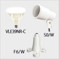 VLE39NR-C + S0/W + F6/W || LED���ס���¥��å�(�ۥ磻��) �˥å���ϡ��ɥ�����+����ŵ� ��LED���ס��Х饹�ȥ쥹������300W���� E39���� ����40�� ��(5700��)�� + ��E39�����ѥۥ���� + ��ʿ�����ѥե��(80mm)�� [ud+nd]