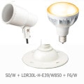 S0/W + LDR30L-H-E39/W827 + F6/W || ھLED糧åȡ ŵSץۥ 200mmۡܡLEDioc LED 300WƱ ŵ忧(2700K)ۡܡ ⤵80mm E39 ο()[br]