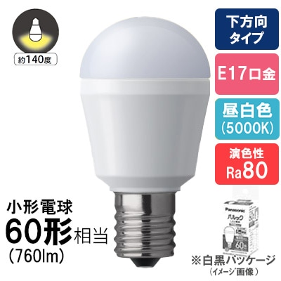 LDA7N-H-E17/S/6A/1K || LED電球＜施工会社向け包装＞ Panasonic 小形