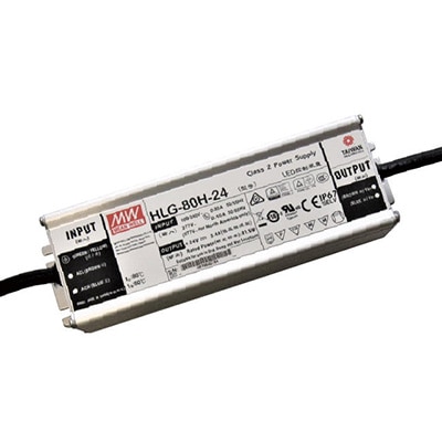 HLG-80H-24 || AC-DCスイッチング電源 MEANWELL 【屋内・屋外兼用