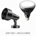 K00F-F/BK + LDR11N-H/B850A || ھLED糧åȡ ŵ(IWASAKI) Kץۥ ե󥸥ס+LEDioc LED 160WƱ (5000K) E26 ο() (:LDR11N-H/B850) [br]