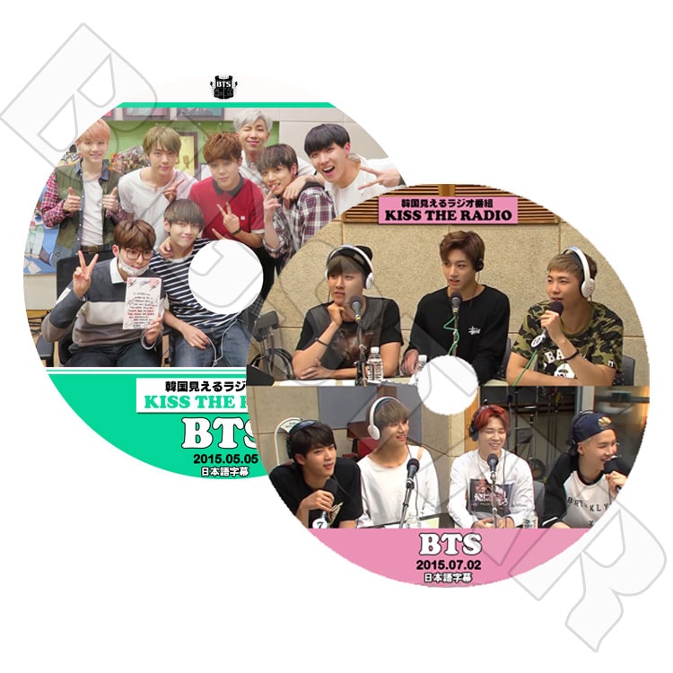 �ڴ�ήDVD�ۡ���BTS KISS THE RADIO SET ��2�ۡ������ܸ���뤢��ۡ���K-POP DVD����BTS DVD��