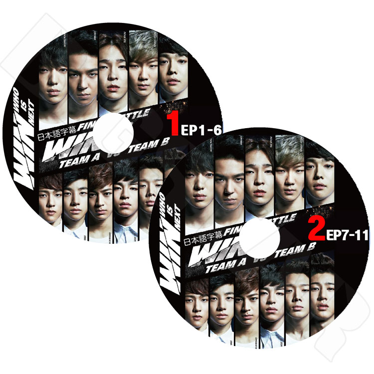 ��K-POP DVD�ۡ���WIN : Who Is Next EP1-EP11�� SET��2��ۡ����ܸ���뤢��ۡ�BIGBANG 2NE1WINNER iKON �����ʡ� �������� KPOP DVD��
