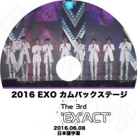 ��K-POP DVD�ۡ���EXO 2016 COMEBACK STAGE (2016.06.08)EXACT�����ܸ���뤢��ۡڥ����� ���� ������� �٥��ҥ�� �ǥ��� �����ߥ� ������ ���� ���ե� KPOP DVD��