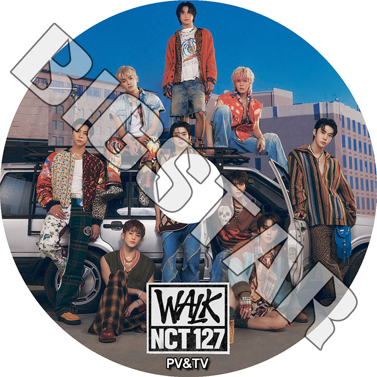 K-POP DVD NCT127 2024 PV/TV Collection - WALK Be There For Me Fact